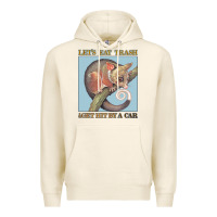 Tofu Let's Eat Trash & Get Hit By A Car Premium Hoodie - Bettercallsaul
