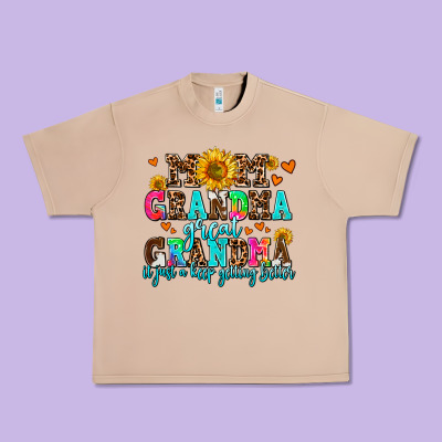 Mom Grandma Great Grandma Its Just A Keep Getting Urban Heavy Tee Designed By Adodesignshop