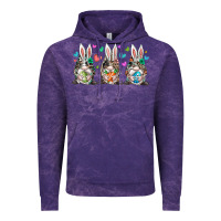 Cloud Purple western bunny gnome Vintage Hoodie - RacoonDesign