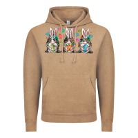 Vintage Coffee western bunny gnome Vintage Hoodie - RacoonDesign