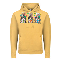 Vintage Mustard western bunny gnome Vintage Hoodie - RacoonDesign