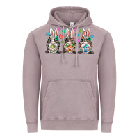 Vintage Zinc western bunny gnome Vintage Hoodie - RacoonDesign