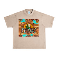 French Oak jesus san judas Urban Heavy Tee - JahusDesignShop