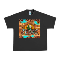 Pigment Black jesus san judas Urban Heavy Tee - JahusDesignShop