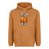 Meerkat Basketball Easter Bunny Heavyweight Hoodie - BundleAndBundleShop