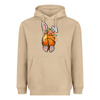 Mushroom Basketball Easter Bunny Heavyweight Hoodie - BundleAndBundleShop