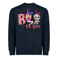 Navy boo to you Heavyweight Sweatshirt - AdoDesignShop