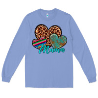 Colony Blue hearts mama Long Sleeve Tee - Artiststas