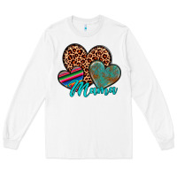 White hearts mama Long Sleeve Tee - Artiststas