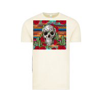 Vintage Arctic skull cactus Vintage Tee - JahusDesignShop