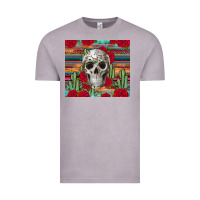 Vintage Zinc skull cactus Vintage Tee - JahusDesignShop