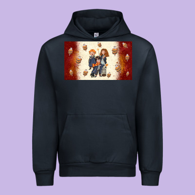 Cartoon Wizards Urban Hoodie Designed By Tumblerdesignbyshophia