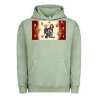 Pigment Oil Green cartoon wizards Urban Hoodie - TumblerDesignByShophia