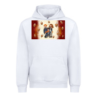 White cartoon wizards Urban Hoodie - TumblerDesignByShophia