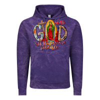 Cloud Purple With God All Things Are Possible Vintage Hoodie - RacoonDesign