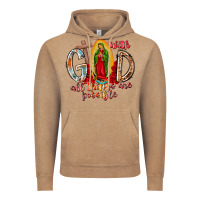 Vintage Coffee With God All Things Are Possible Vintage Hoodie - RacoonDesign