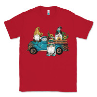 Red western gnomes truck sunflowers cactus gemstone leopard glitter serape Classic Tee - Artiststas