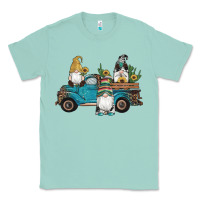 Seafoam western gnomes truck sunflowers cactus gemstone leopard glitter serape Classic Tee - Artiststas