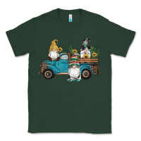 Sports Green western gnomes truck sunflowers cactus gemstone leopard glitter serape Classic Tee - Artiststas