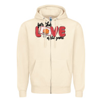 Sandshell for the love of the game Zipper Hoodie - MaliasSmallBusiness