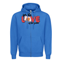 True Royal for the love of the game Zipper Hoodie - MaliasSmallBusiness