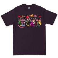 Plum day of the dead Premium Tee - texasbilliewilder