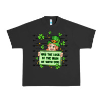 Pigment Black may the luck of the irish be with you Urban Heavy Tee - Artiststas