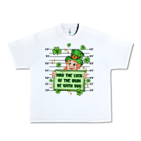 White may the luck of the irish be with you Urban Heavy Tee - Artiststas