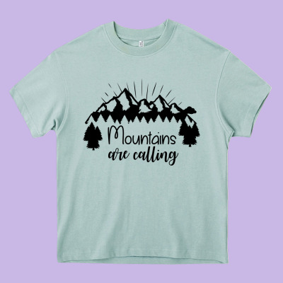 Heavy Core Tee Mountains