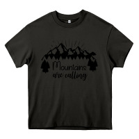 Asphalt Mountains Heavy Core Tee - Unal Design