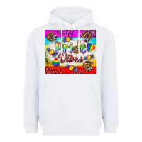 White Pride Vibes LGBTQ+ Tumbler Heavyweight Hoodie - BundleAndBundleShop