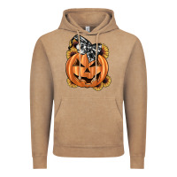 Vintage Coffee sunflower pumpkin Vintage Hoodie - JahusDesignShop