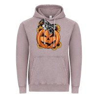 Vintage Zinc sunflower pumpkin Vintage Hoodie - JahusDesignShop