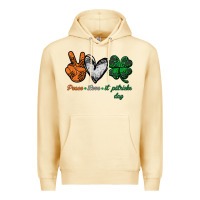 Pina Colada peace love st patrick's day Premium Hoodie - Bettercallsaul