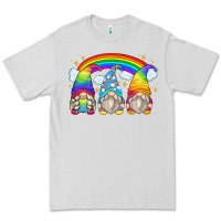 Dove Grey rainbow gnomes Premium Tee - Zillion Design Studio