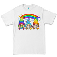 White rainbow gnomes Premium Tee - Zillion Design Studio