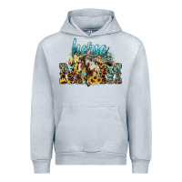 Heather Grey Horse Mom Urban Hoodie - HowdyJamesFarm