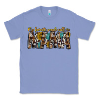 Colony Blue my favorite peoplle call me mama Classic Tee - CowhideDigitalArt