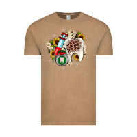 Vintage Coffee Christmas dental sunflower Vintage Tee - JahusDesignShop
