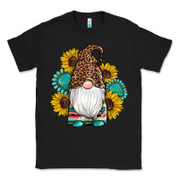 Black western gnomes sunflowers gemstones leopard serape cowhide glitter Classic Tee - Artiststas