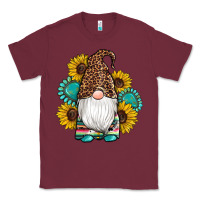 Burgundy western gnomes sunflowers gemstones leopard serape cowhide glitter Classic Tee - Artiststas