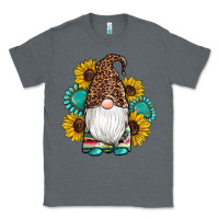 Charcoal Heather western gnomes sunflowers gemstones leopard serape cowhide glitter Classic Tee - Artiststas