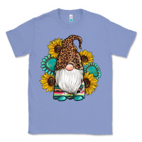 Colony Blue western gnomes sunflowers gemstones leopard serape cowhide glitter Classic Tee - Artiststas