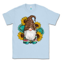 Dusty Blue western gnomes sunflowers gemstones leopard serape cowhide glitter Classic Tee - Artiststas