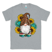 Heather Grey western gnomes sunflowers gemstones leopard serape cowhide glitter Classic Tee - Artiststas