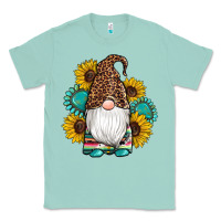 Seafoam western gnomes sunflowers gemstones leopard serape cowhide glitter Classic Tee - Artiststas
