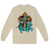 Mushroom faith western turquoise Long Sleeve Tee - AdoDesignShop