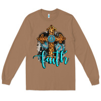 Toasted Coconut faith western turquoise Long Sleeve Tee - AdoDesignShop
