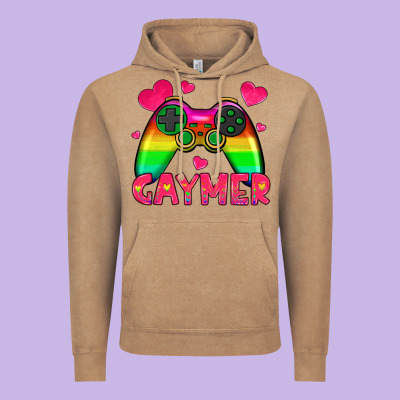 Gaymer Vintage Hoodie Designed By Hra Design Shop