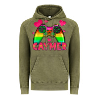 Vintage Olive gaymer Vintage Hoodie - HRA Design Shop